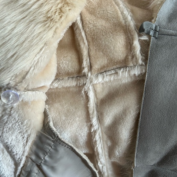 Y2K Faux Fur Suede Jacket - Picture 7 of 7